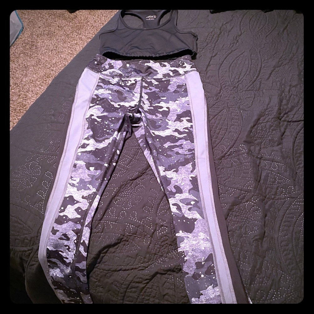 3 for $10 Girls Camo workout set